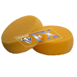 Eponge de grimage Diamond FX jaune - orange dur