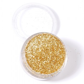 Paillettes pour tattoo et maquillages - Or du désert - 5ml