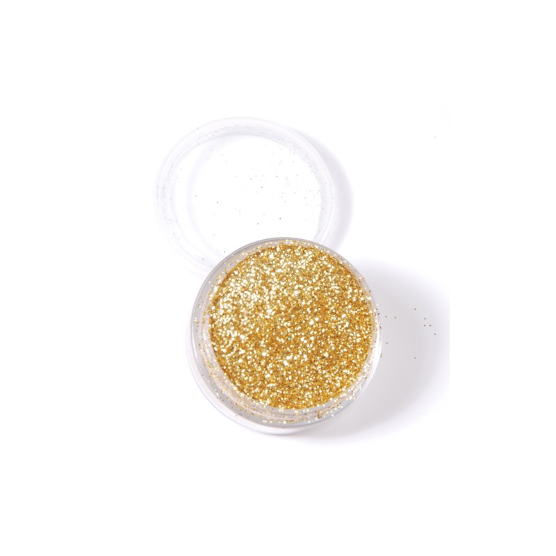 Paillettes pour tattoo et maquillages - Or du désert - 5ml