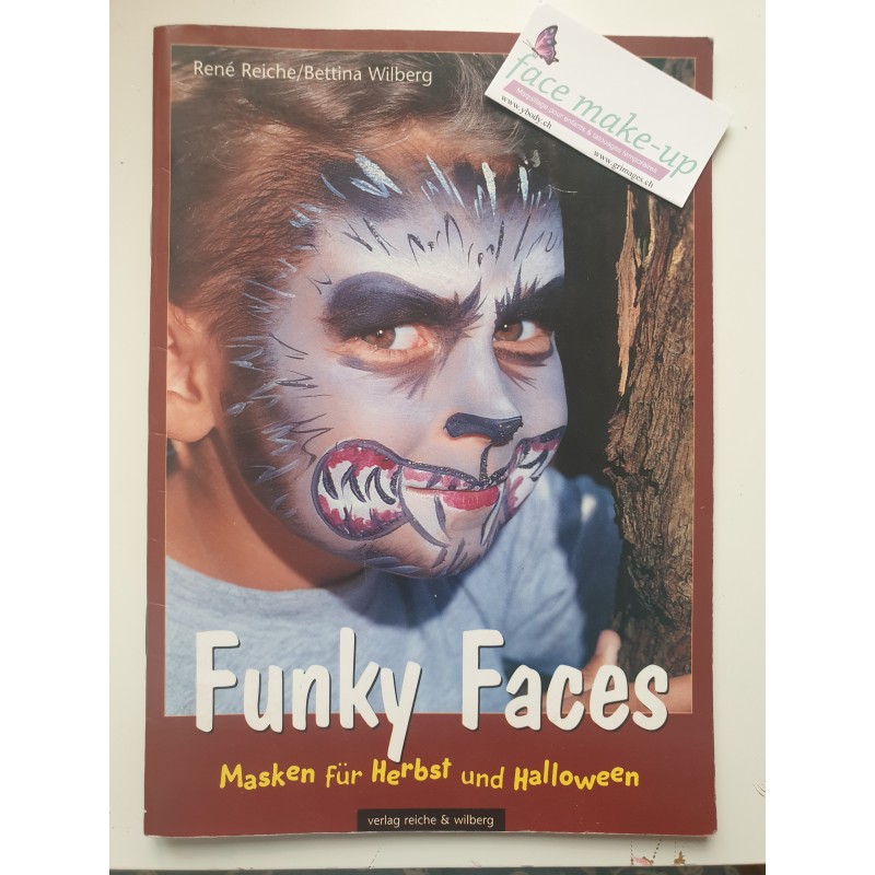 Livre de maquillages - Funky Faces - Masken für Herbst und Halloween