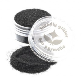 Eco Schwarz Bio Glitzer 10ml