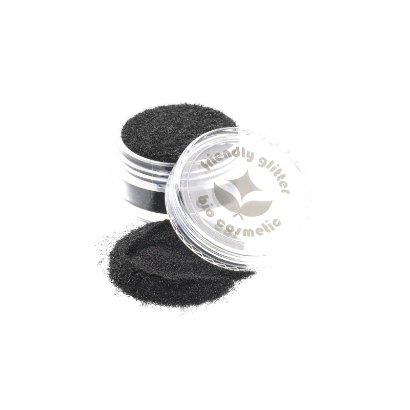 Eco Schwarz Bio Glitzer 10ml