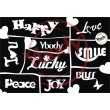 Pochoirs multiples pour tatouages éphémères - Jeu de Mots