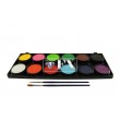 Wasserschminkpalette für Make-up DFX - 12 Farben Essential