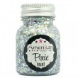 Glitzergel mit Aloe Vera, Pixie Paint \"Xanadu\" silberner Hologramm-Glitter