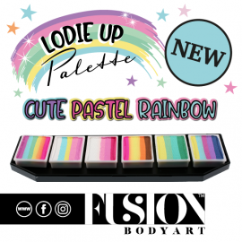 Fusion palette Lodie UP cute Pastel Rainbow