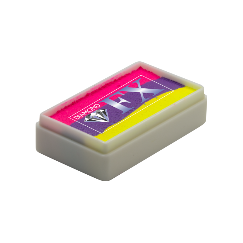 Maquillage multicolore pour One Stroke - Neon Disco