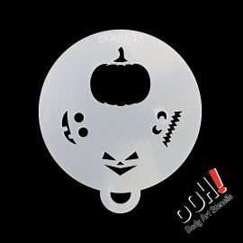 Pochoir pour maquillage Citrouille - Ooh Stencils - Flip