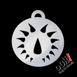 Pochoir pour maquillage Corne de monstre - Ooh Stencils - Flip