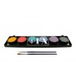 DFX Wasserfarben Make-up-Palette - 6 Farben Pastel