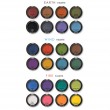 Poudre Pressée - Pigments Charbon