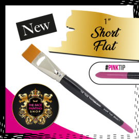 Pinceau Plat court 1 inch - The Face Painting Shop