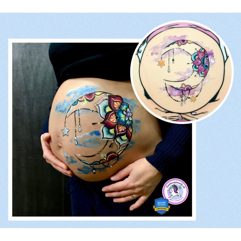 Cours \"Perfectionnement\" Belly Painting 20.03.2022