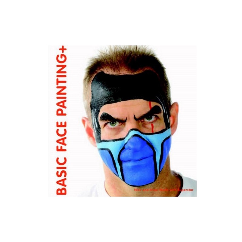 Schminkbuch - Buch Basic face painting + (Englisch)