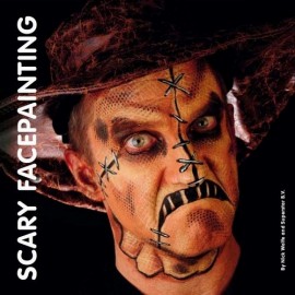 Schminkbuch - Buch Scary face painting (Englisch)