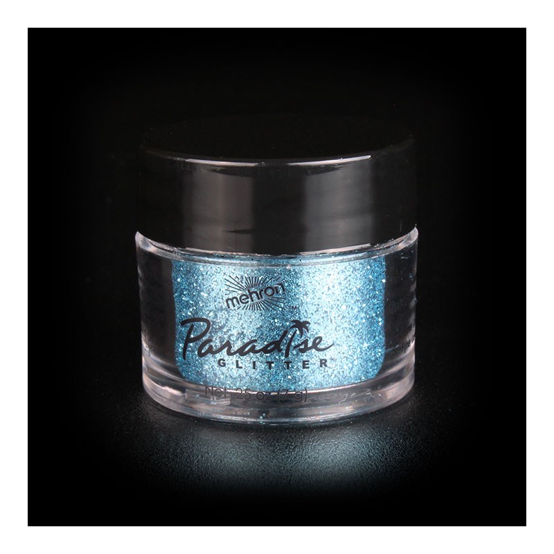 Paradise Pailletten Blau Pastel