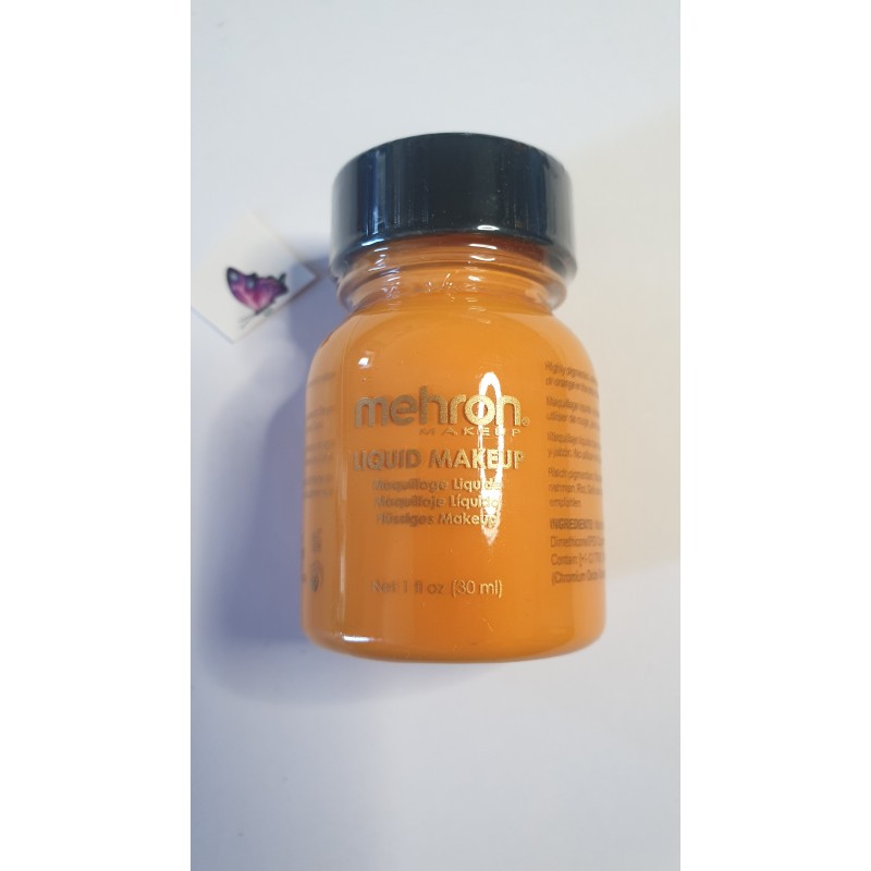 Maquillage liquide orange de 30ml
