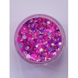 Glitter-Balsam für Make-up UV - Pink Parade 10gm