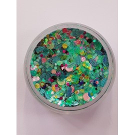 Glitter-Balsam für Make-up - Mermaid Tail 10gm