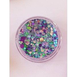Glitter-Balsam für Make-up - Iced Lavender 10gm