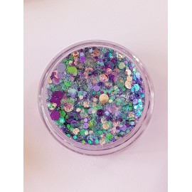 Glitter-Balsam für Make-up - Iced Lavender 10gm