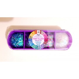 Glitter-Balsam für Make-up - Fairy Floss - 4x5gm