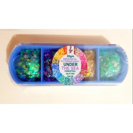 Glitter-Balsam für Make-up - Under The Sea - 4x5gm