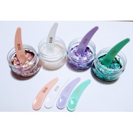 Applicateur à pailleté pour maquillage 4 pièces