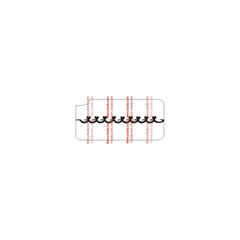 61800 Herzen Armband
