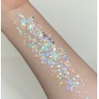 Glitzergel mit Aloe Vera, Pixie Paint \"Babycakes\" pastellfarbener Hologramm-Glitter
