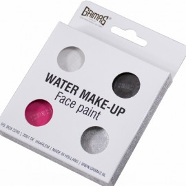 Maquillage à l\'eau, conçu pour le maquillage du visage et corporel - Palette A4 FANTASY