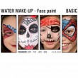 Wasserbasiertes Make-up, entwickelt für Gesichts- und Körper-Make-up - A4 BASIC Palette