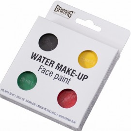 Wasserbasiertes Make-up, entwickelt für Gesichts- und Körper-Make-up - A4 FESTIVAL Palette