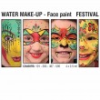 Wasserbasiertes Make-up, entwickelt für Gesichts- und Körper-Make-up - A4 FESTIVAL Palette