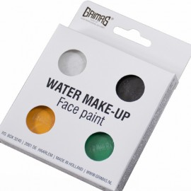 Maquillage à l\'eau, conçu pour le maquillage du visage et corporel - Palette A4 MANIA