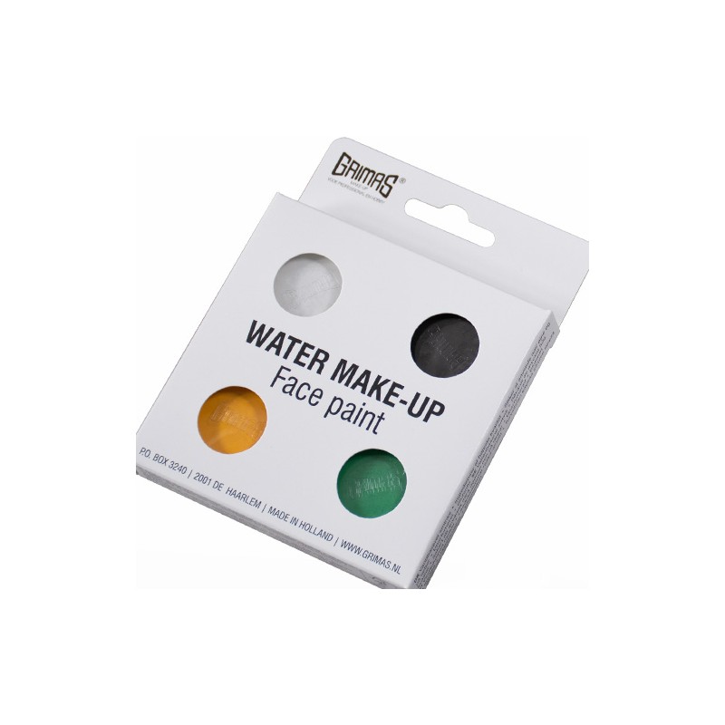 Maquillage à l\'eau, conçu pour le maquillage du visage et corporel - Palette A4 MANIA