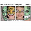Wasserbasiertes Make-up, entwickelt für Gesichts- und Körper-Make-up - A4 MANIA Palette