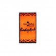 Peinture pour le visage et le corps - Maquillage Global neon Orange