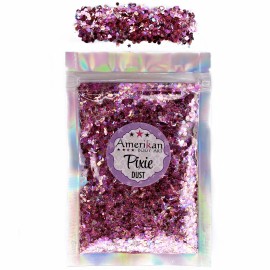Mélange de paillettes sec \"Pretty in Pink\" paillettes hologrammes roses et blanches