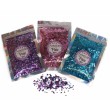 Trockene Glittermischung \"Purple Rain\" holografische Pailletten Lavendel