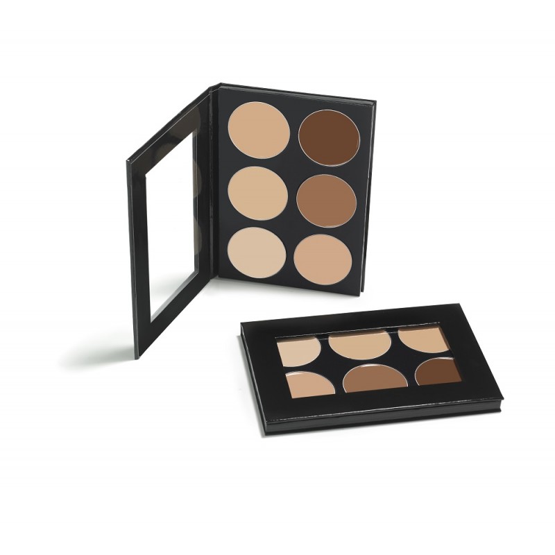 Paradise Palette 6-Farben Celebre Pro-HD Conceal-It Skin / Haut 