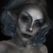 Farbe Grasse Graue Monster Für Ihre FX-, Halloween- und Cosplay-Make-ups.