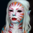 Farbe Grasse Weiß Für Ihre FX-, Halloween- und Cosplay-Make-ups.