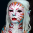 Farbe Grasse Rot Für Ihre FX-, Halloween- und Cosplay-Make-ups.