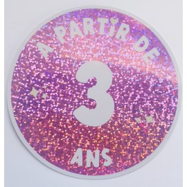 Sticker - Vinylaufkleber - A partir de 3 ans