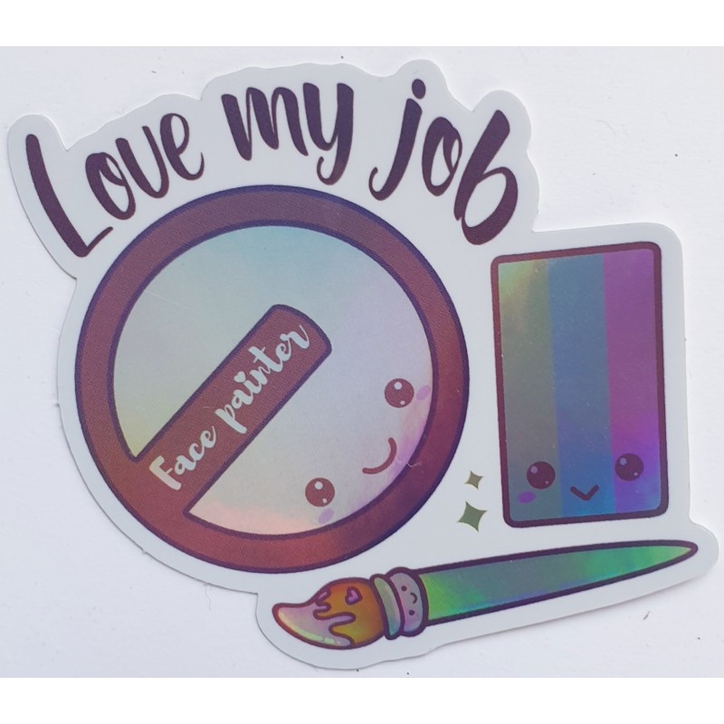 Sticker - Vinylaufkleber - Love my job