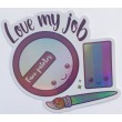 Sticker - Vinylaufkleber - Love my job