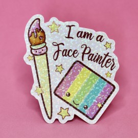 Stickers - Autocollant Vinyle - I am Face Painter