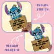 Sticker - Vinylaufkleber - Please, don\'t touch the material - Version Stitch