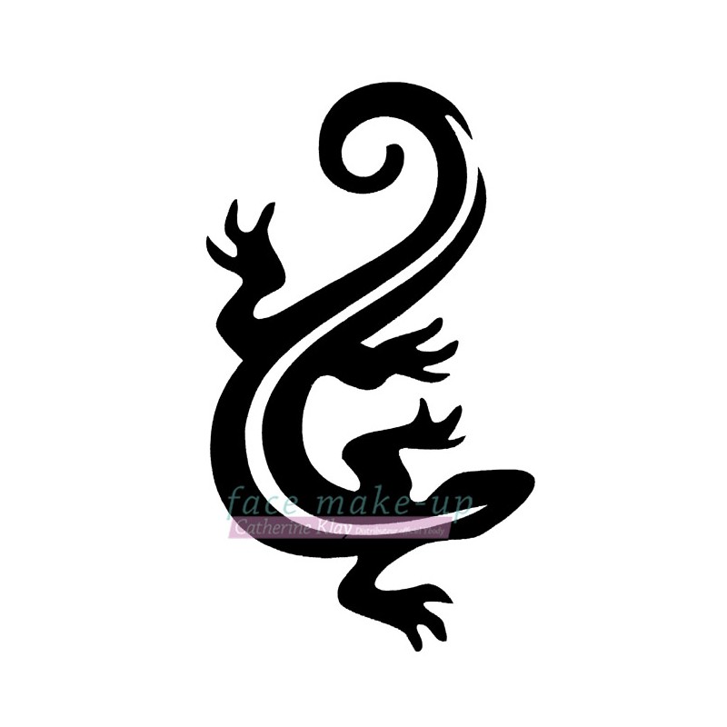 15000 Lézard avec ligne